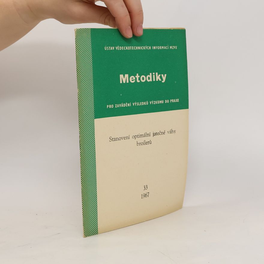 Various authors Metodiky pro zavádění výsledků výzkumu do praxe