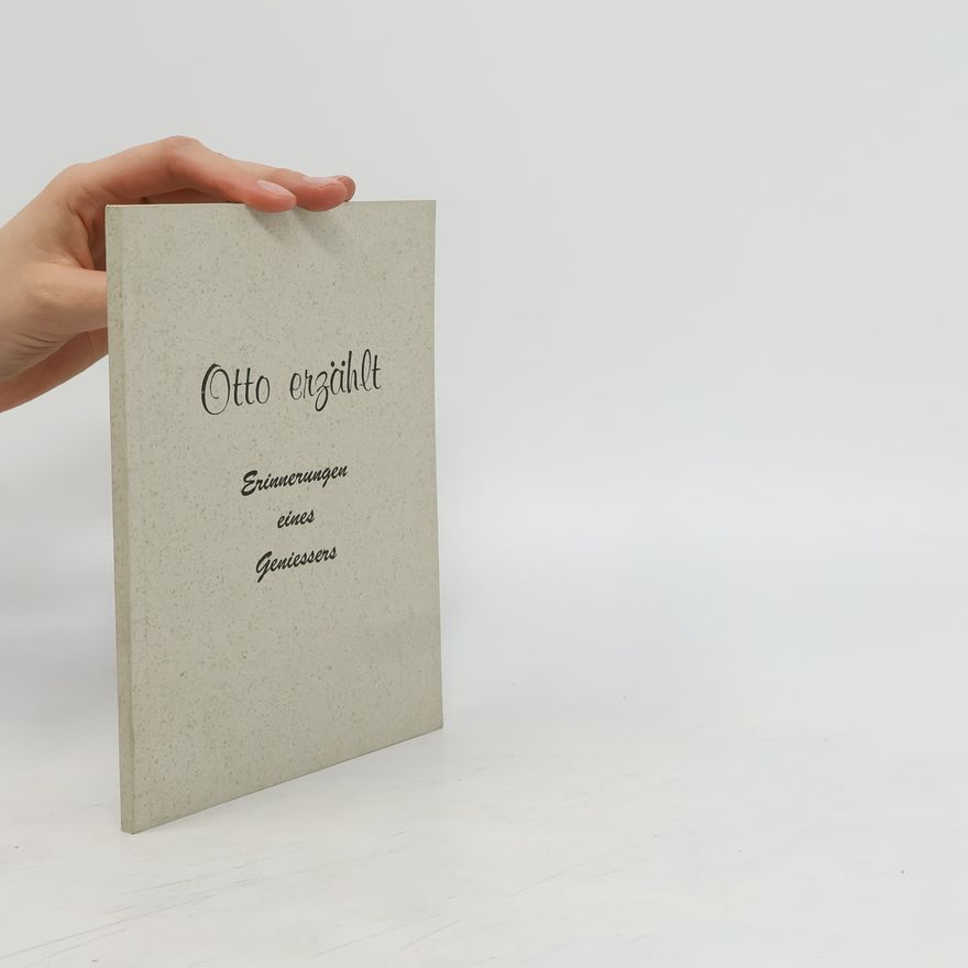 Various authors Erinnerungen eines Geniessers