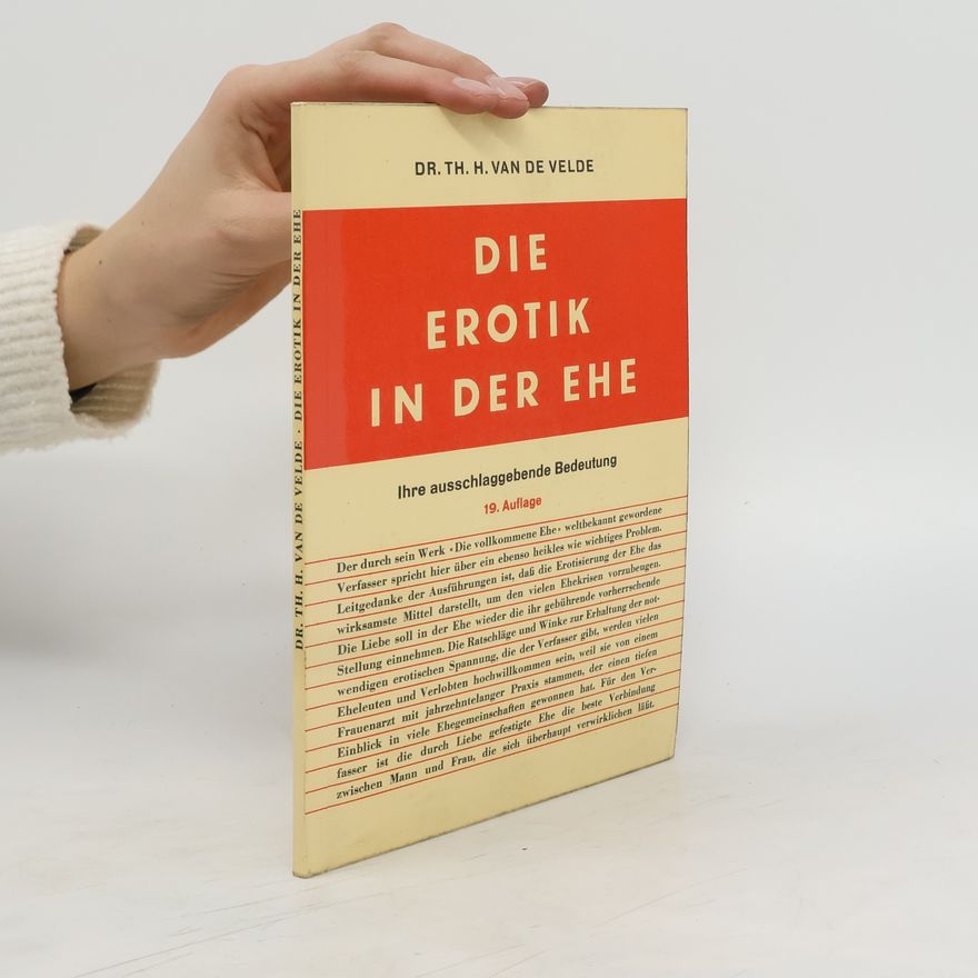 Henry van de Velde Die erotik in der Ehe