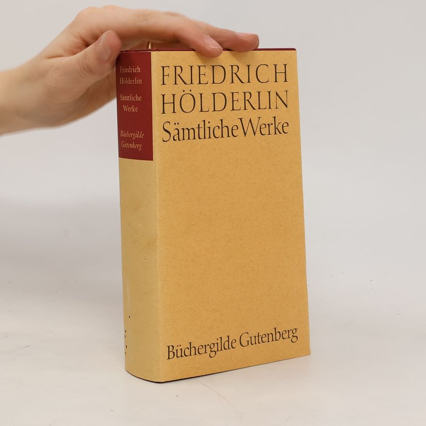 Friedrich Hölderlin Sämtliche Werke