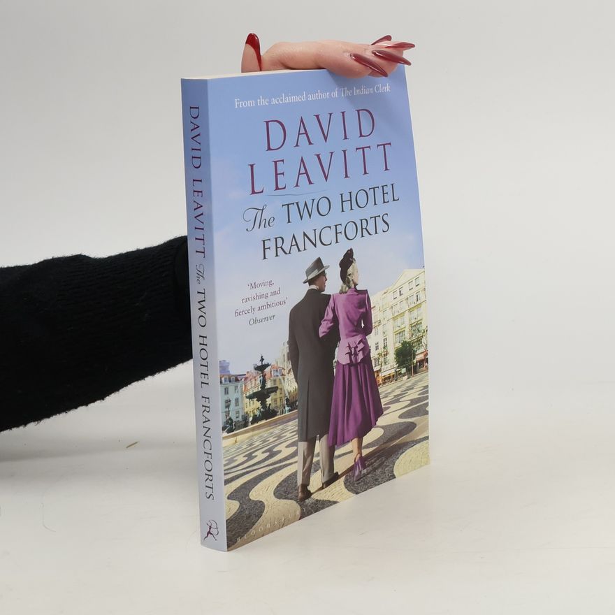 David Leavitt The Two Hotel Francforts. Späte Einsichten, englische Ausgabe