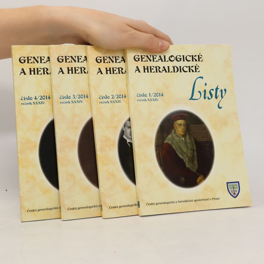 Collectif d'auteurs Genealogické a heraldické listy 1-4/2014