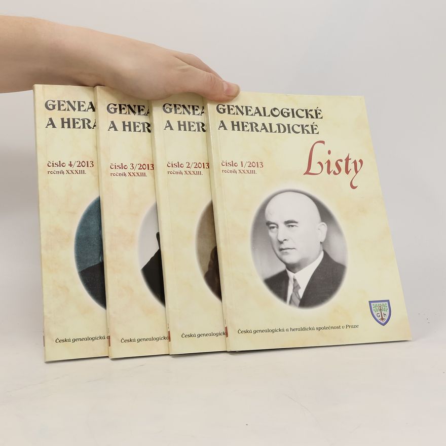 AA.VV. Genealogické a heraldické listy 1-4/2013