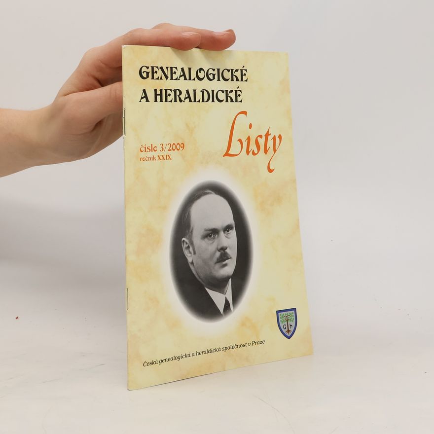 Collectif d'auteurs Genealogické a heraldické listy 3/2009