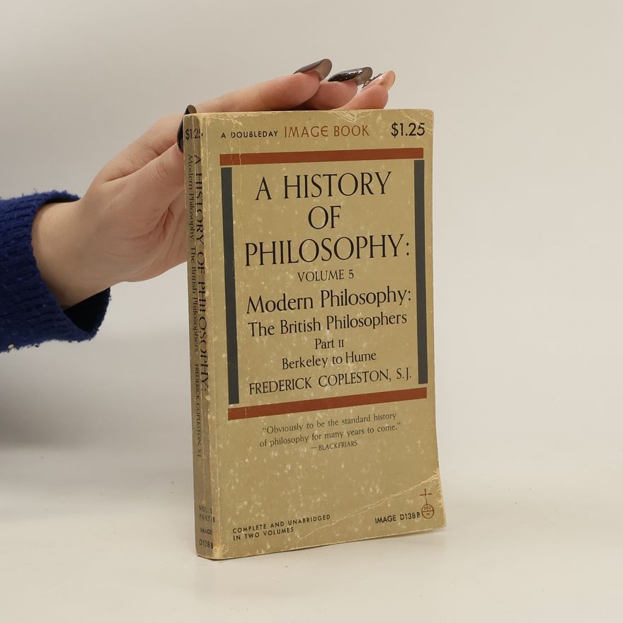 Frederick Copleston A History of Philosohpy 5. Berkeley to Hume