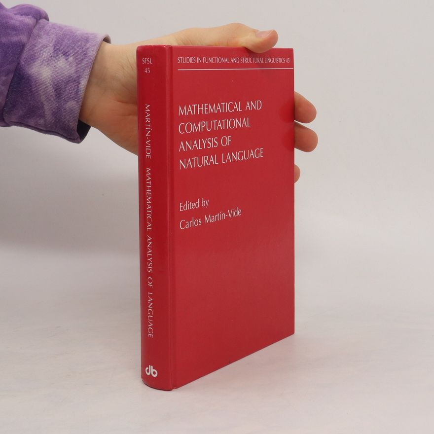 Kolektiv autorů Mathematical and computational analysis of natural language