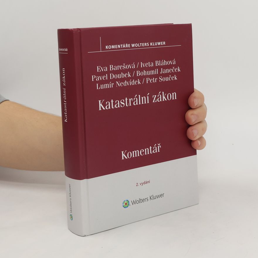 Eva Barešová Katastrální zákon. Komentář