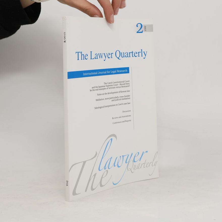 Kolektiv autorů The Lawyer Quarterly. 2/2015
