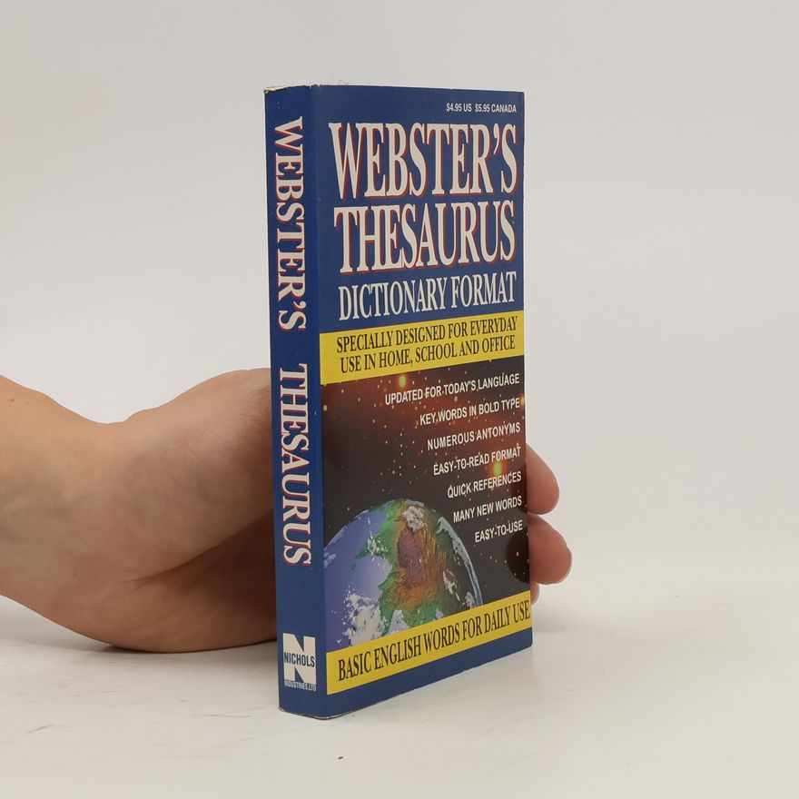 Various authors Webster's Thesaurus