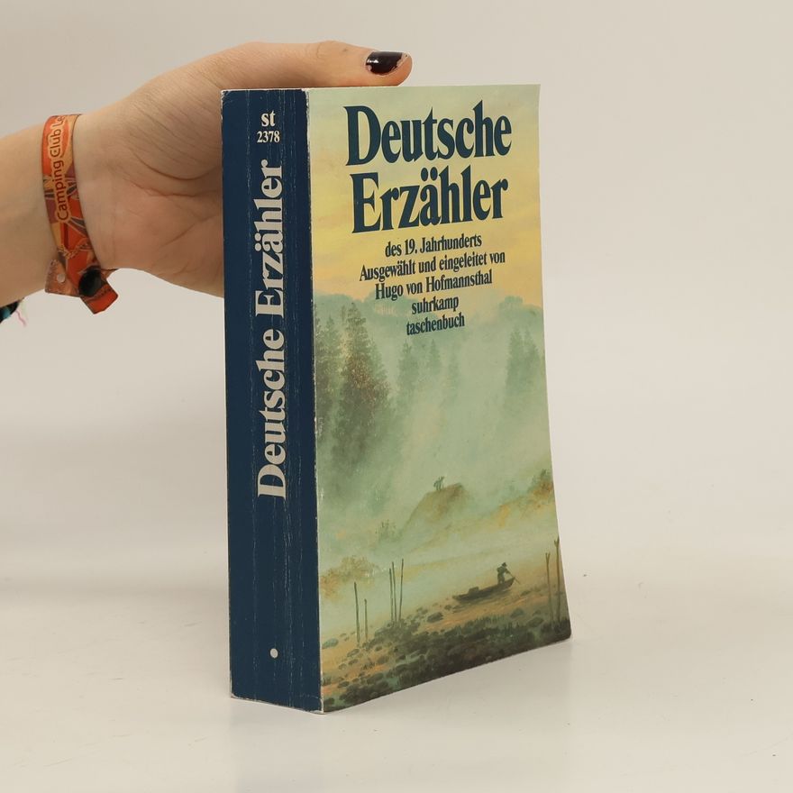 Hugo von Hofmannsthal Deutsche Erzähler