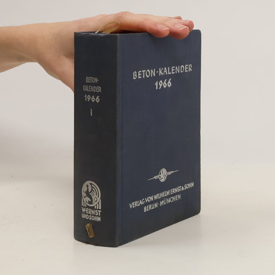 Autorenkollektiv Beton-Kalender 1966 I