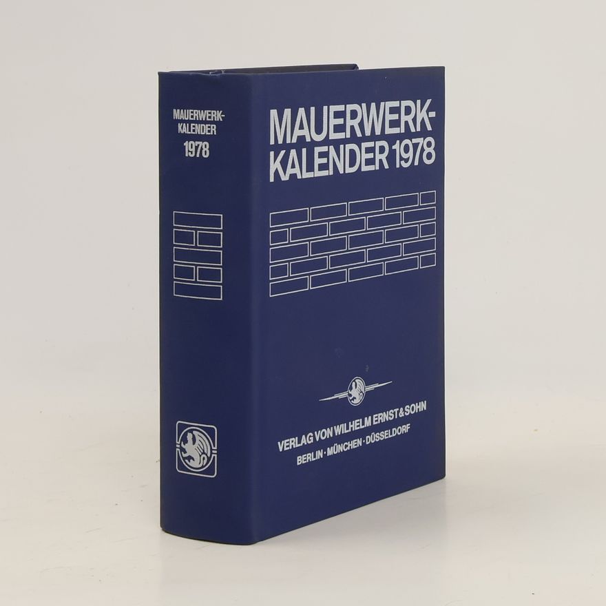 Autorenkollektiv Mauerwerk-Kalender