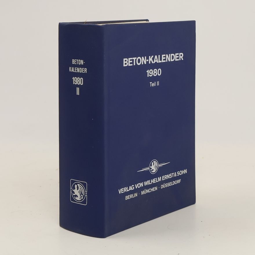 Collectif d'auteurs Beton-Kalender 1980 I