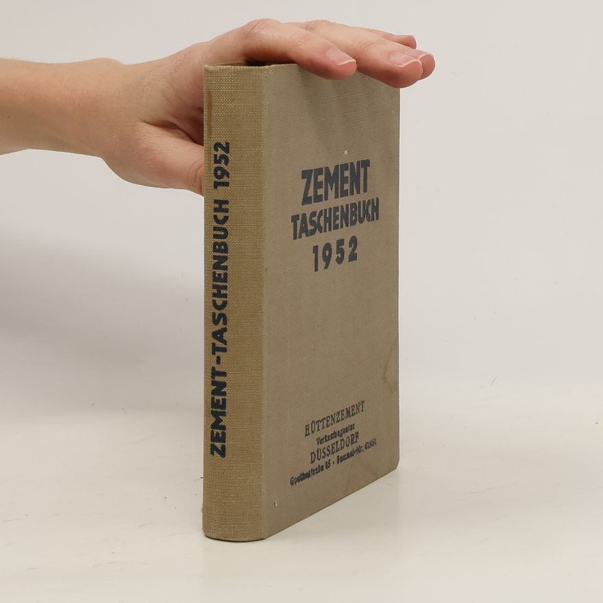 AA.VV. Zement-Taschenbuch 1952