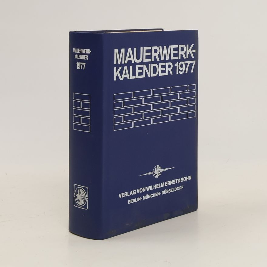 Autorenkollektiv Mauerwerk-Kalender 1977