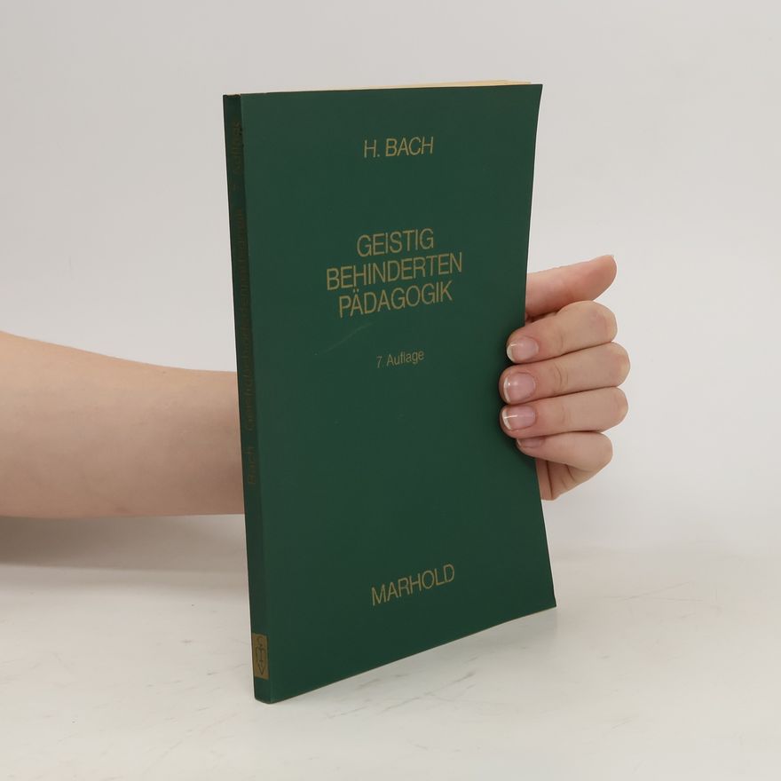 Heinz Bach Geistigbehindertenpädagogik