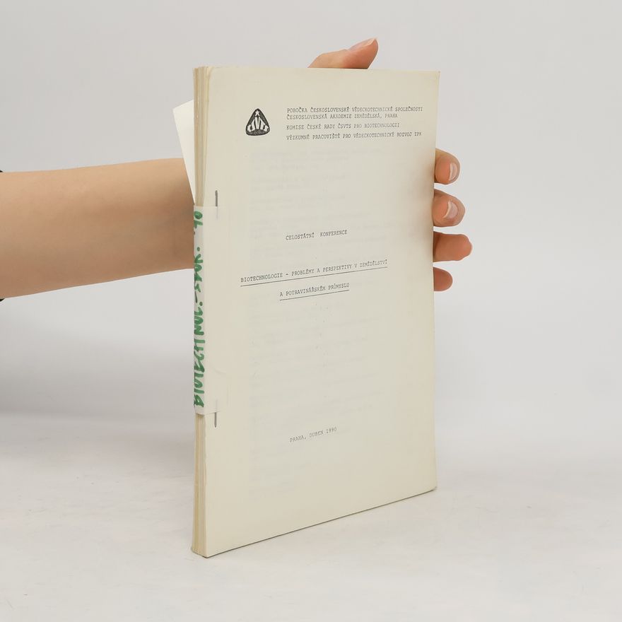 Autorenkollektiv Biotechnologie. Problémy a perspektivy v zemědělství a potravinářském průmyslu