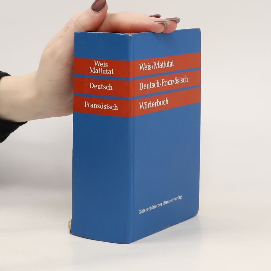 Heinrich Mattutat Deutsch-Französisch Wörterbuch
