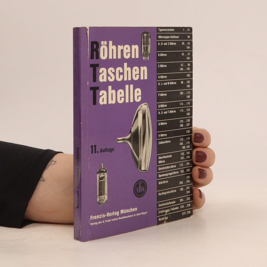 Autorenkollektiv Röhren Taschen Tabelle