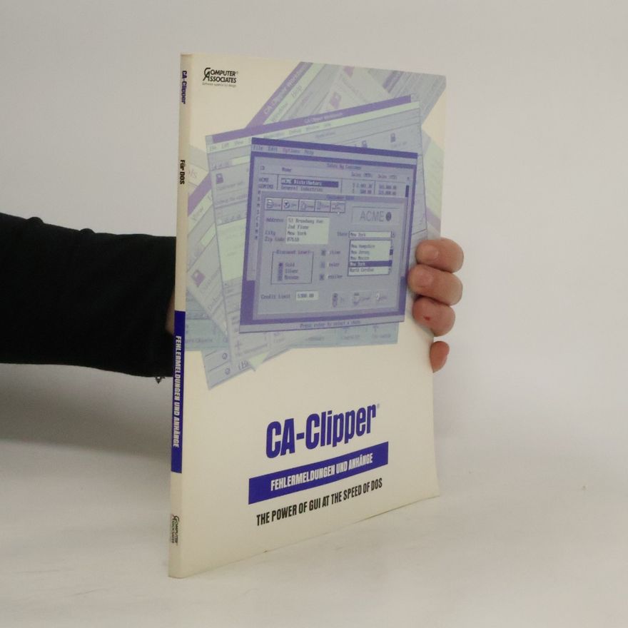 Kolektiv autorů CA-Clipper. Fehlermeldungen und Anhänge