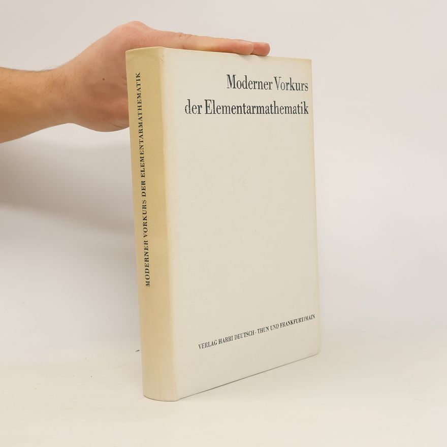 Hans Kreul Moderner Vorkurs der Elementarmathematik