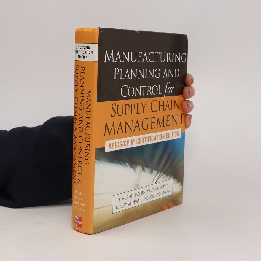 Autorenkollektiv Manufacturing planning and control for supply chain management