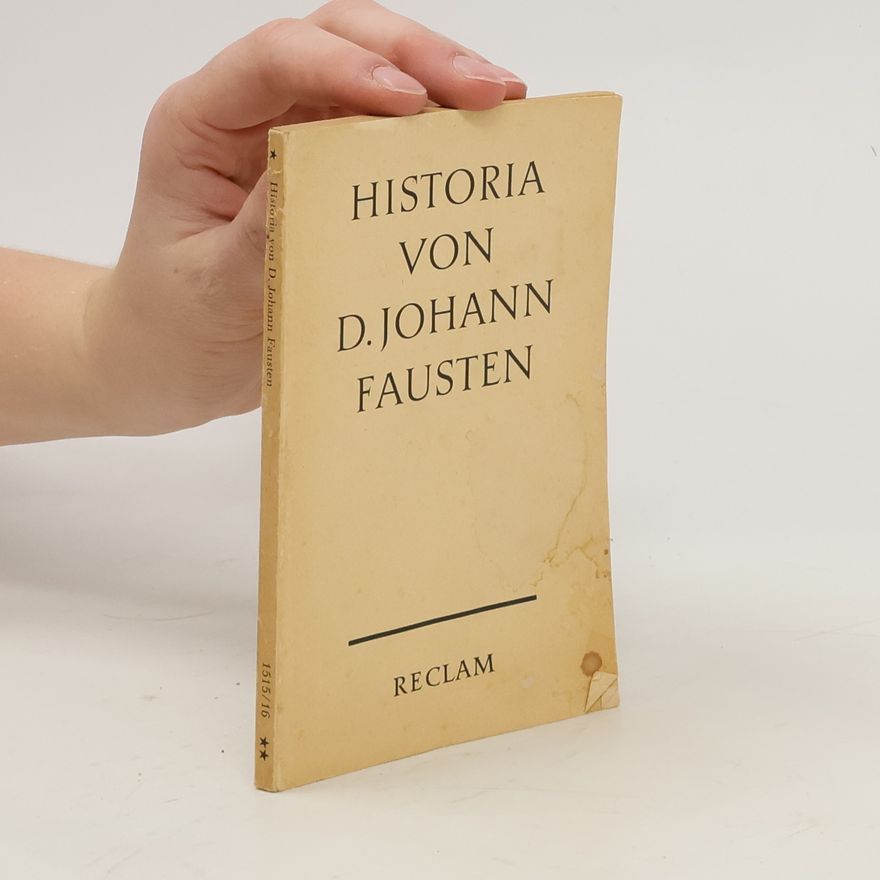 Autorenkollektiv Historia von D. Johann Fausten
