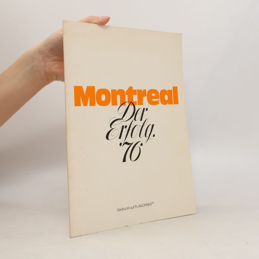 Collectif d'auteurs Montreal Der Erfolg 76