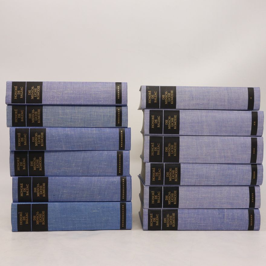 Honoré de Balzac Die Menschliche Komödie 1 - 12