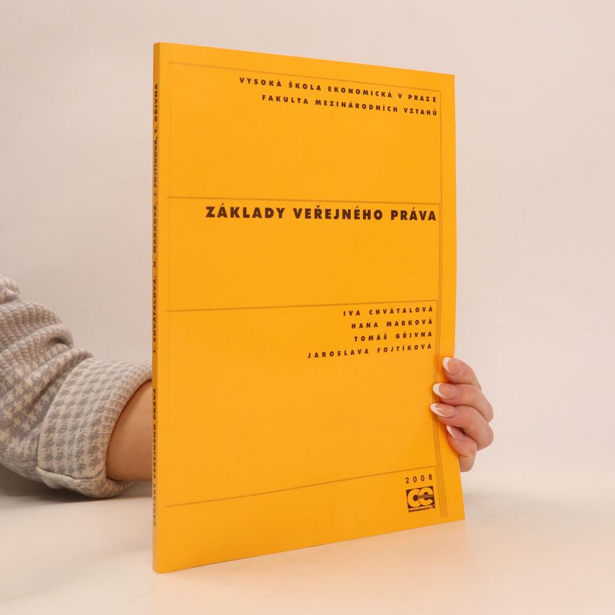 Iva Chvátalová Základy veřejného práva