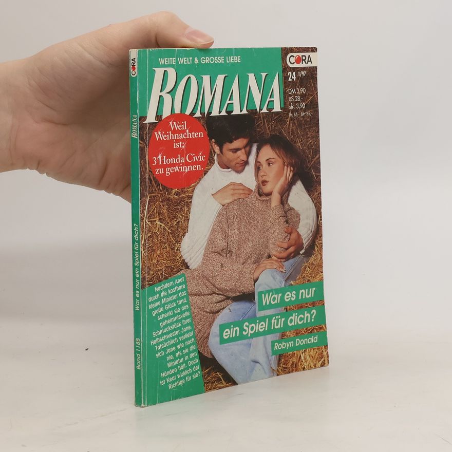 Robyn Donald Romana. War es nur ein Spiel für dich?