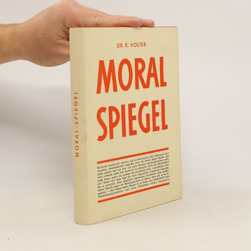 Dr. K. Volter Moral Spiegel