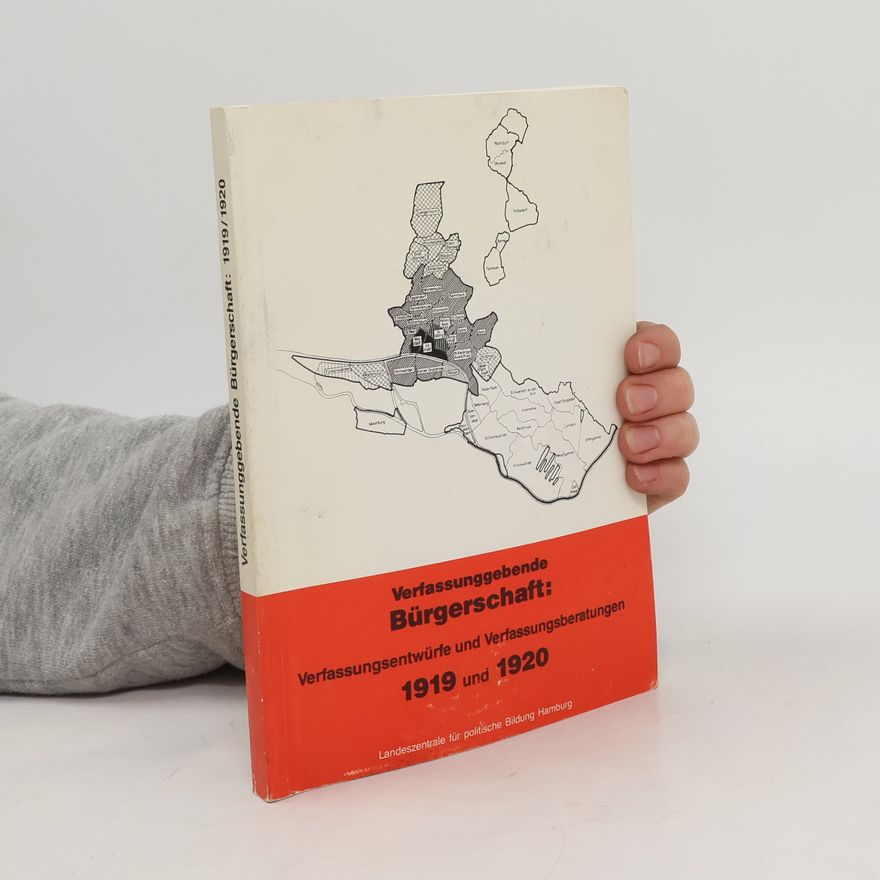 Heinrich Erdmann Verfassunggebende Bürgerschaft: Verfassungsentwürfe und Verfassungsberatungen 1919 und 1920