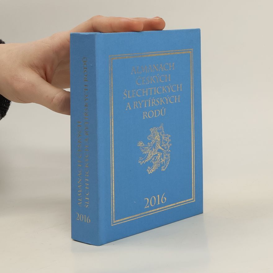 Karel Vavřínek Almanach českých šlechtických a rytířských rodů 2016