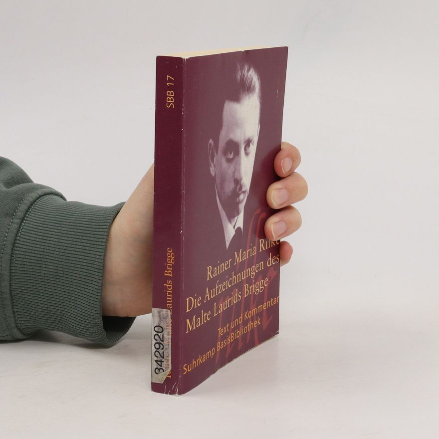Rainer Maria Rilke Die Aufzeichnungen des Malte Laurids Brigge