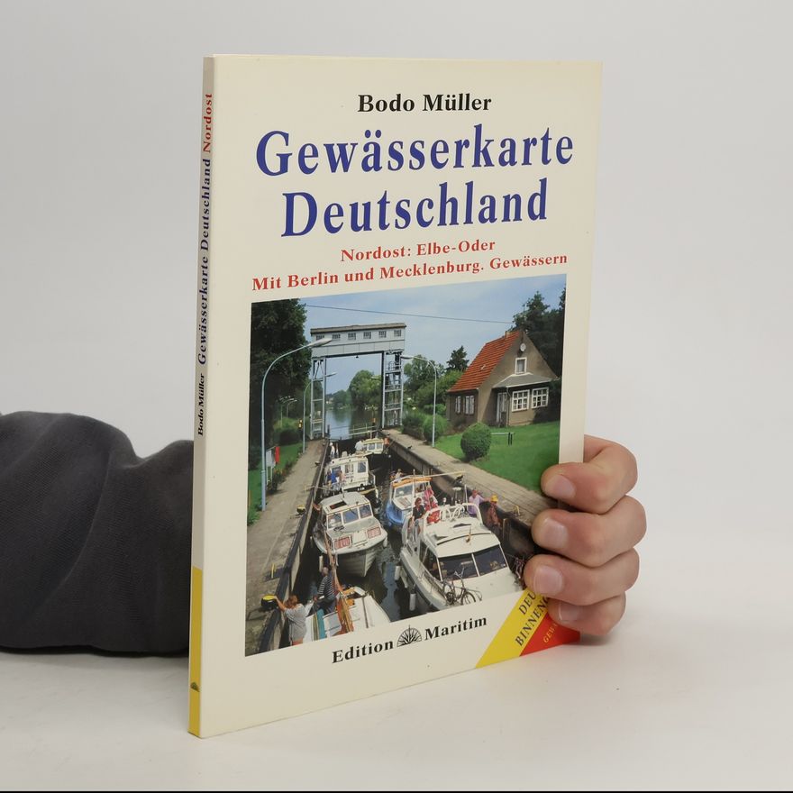 Bodo Müller Gewässerkarte Deutschland Nordost, Elbe-Oder