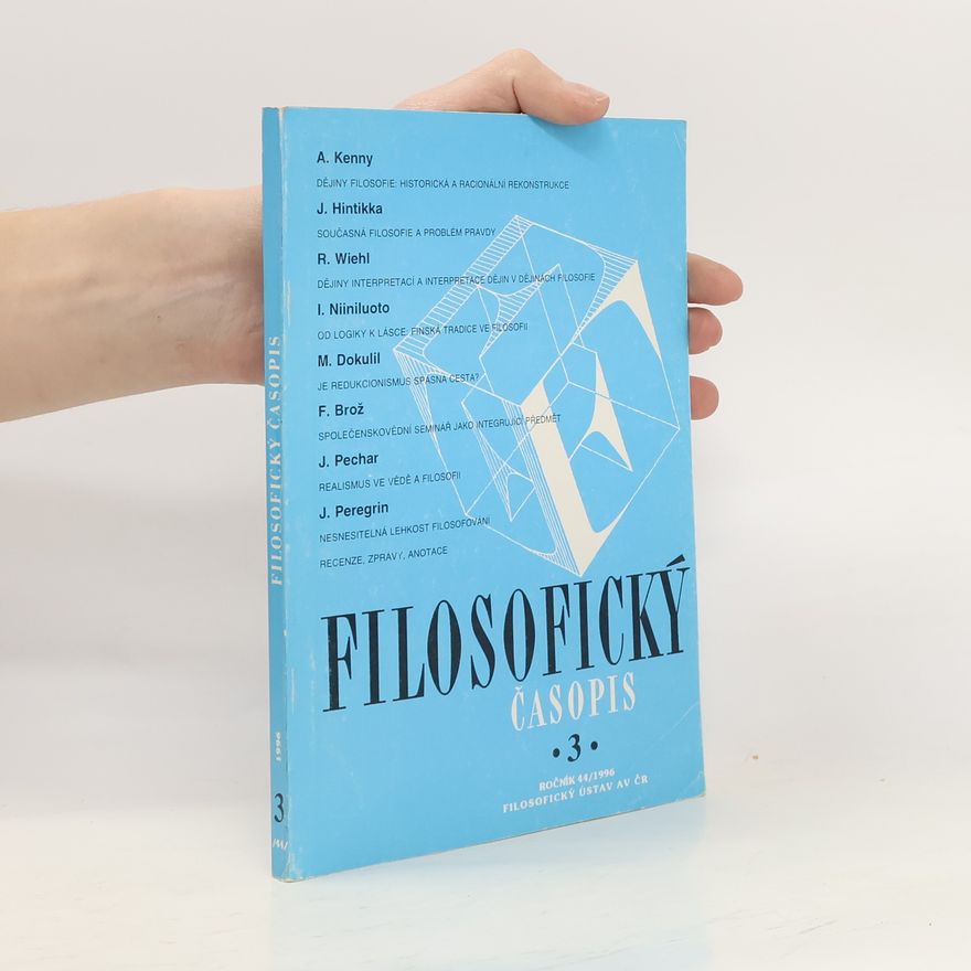 Autorenkollektiv Filosofický časopis 3, 44/1996