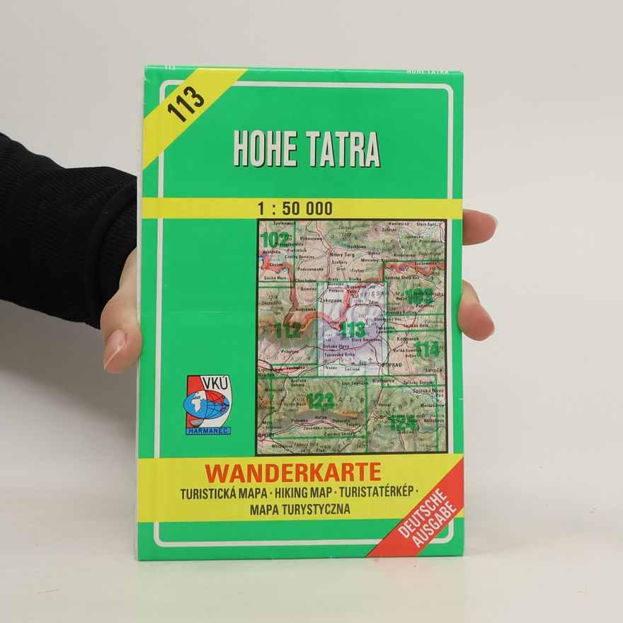 Collectif d'auteurs Hohe Tatra. 1 : 50 000