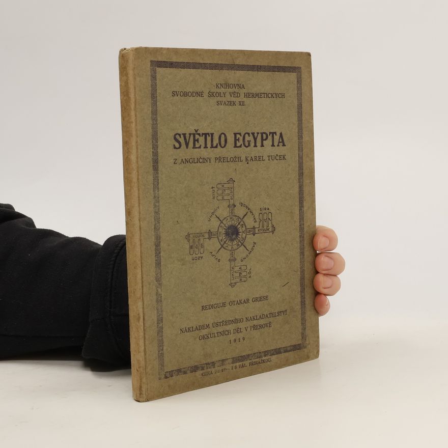 Karel Tuček Světlo Egypta