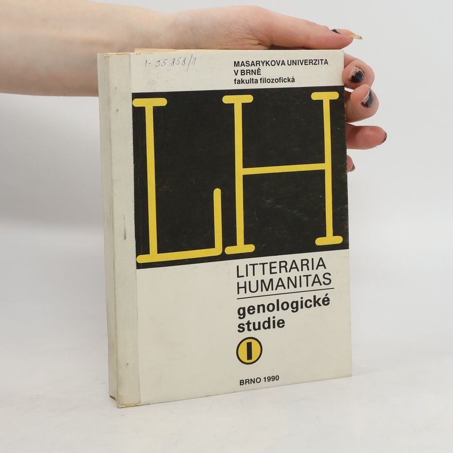 Danuše Kšicová Litteraria humanitas. Genologické studie