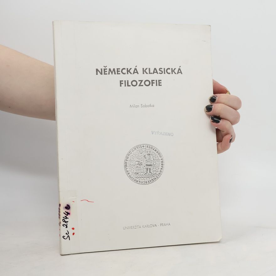 Milan Sobotka Německá klasická filozofie