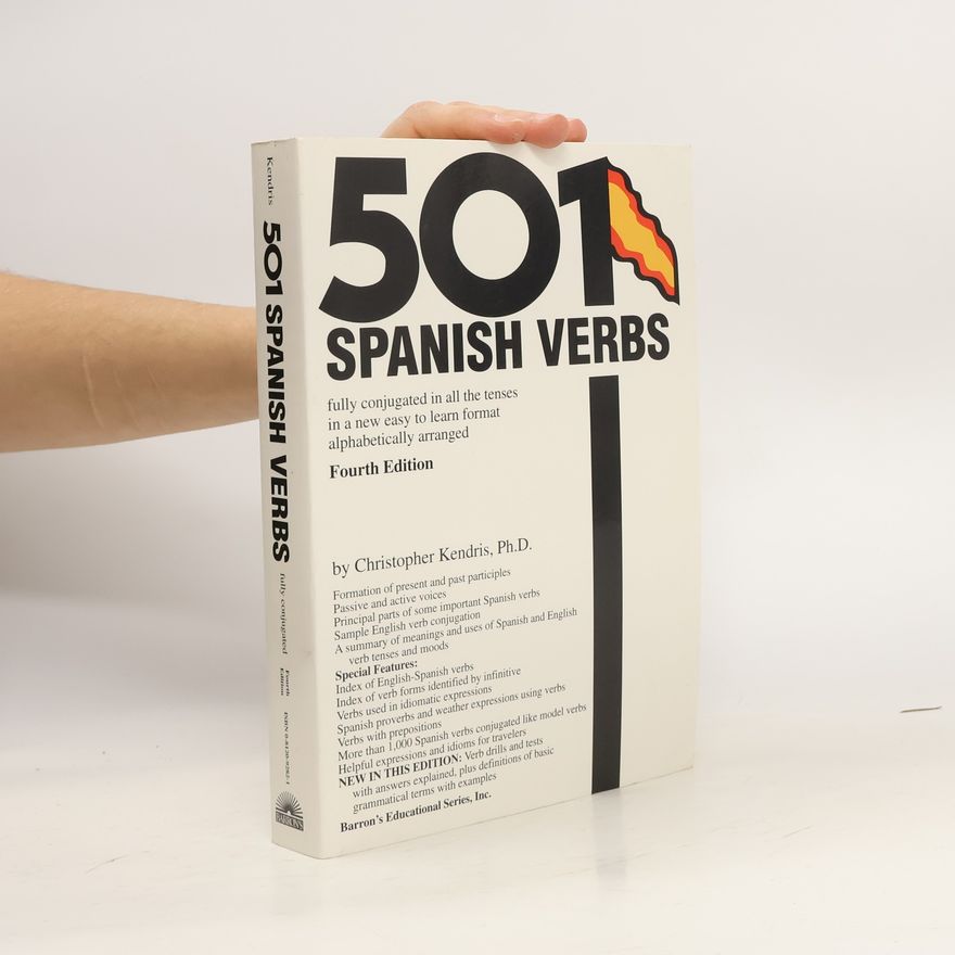 Christopher Kendris 501 Spanish Verbs