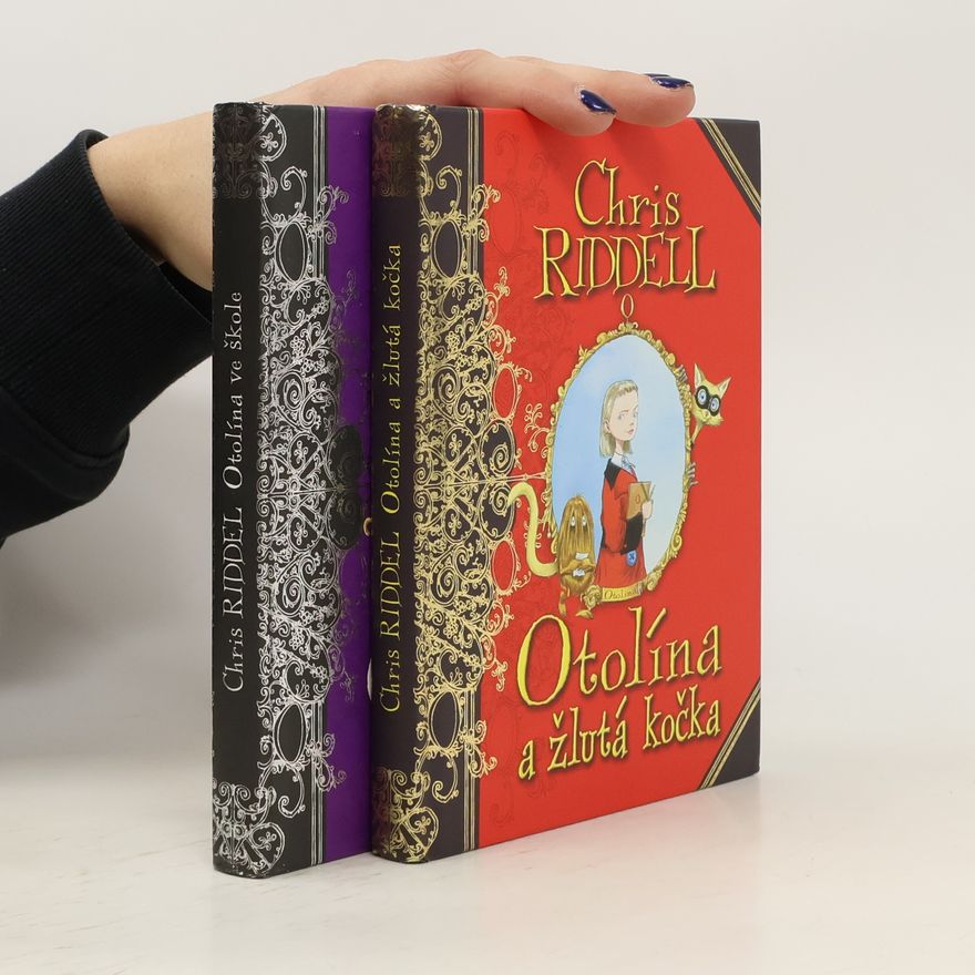 Chris Riddell Otolína 1. a 2. díl: Otolína ve škole, Otolína a žlutá kočka
