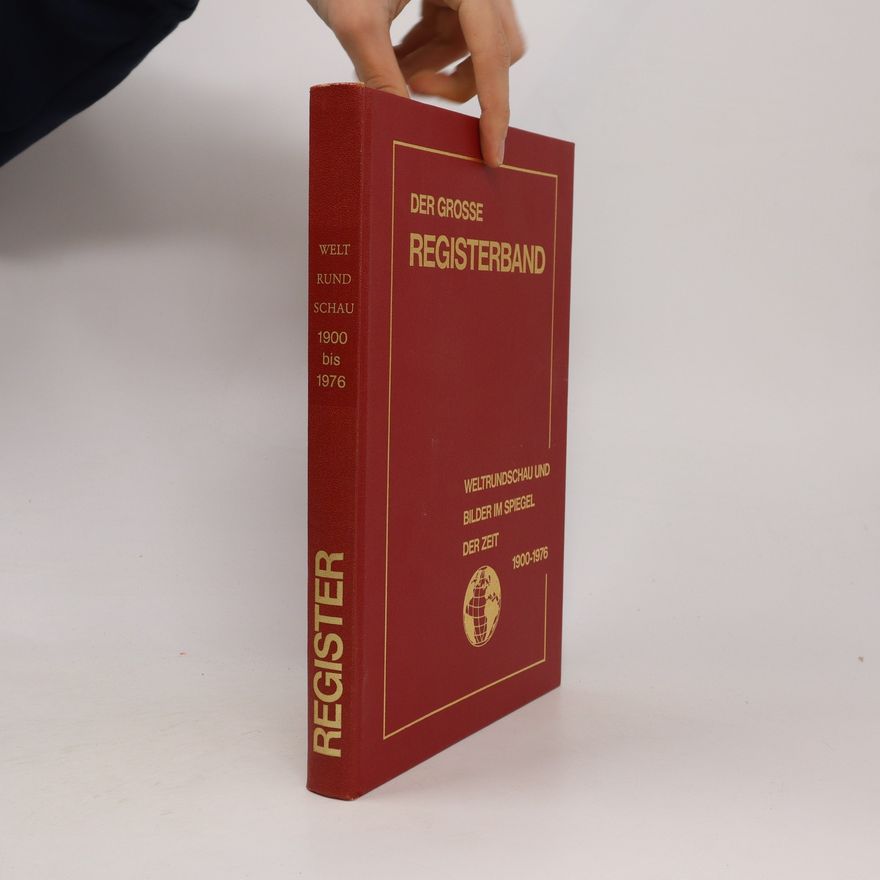 Autores varios Der grosse Registerband 1900-1976