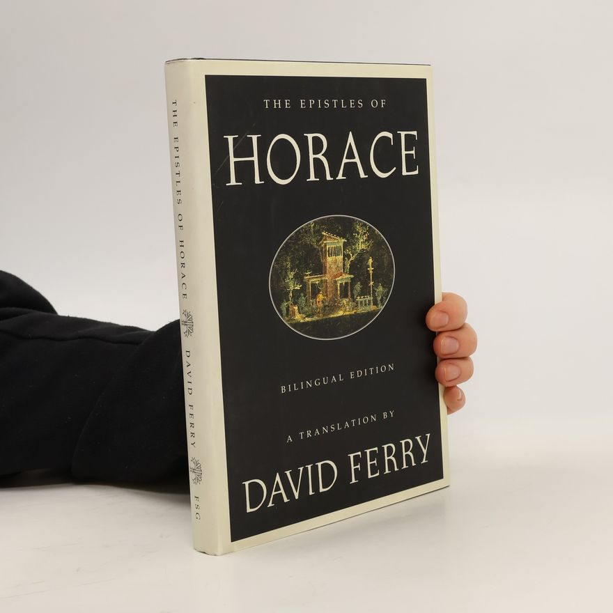 David Ferry The Epistles of Horace