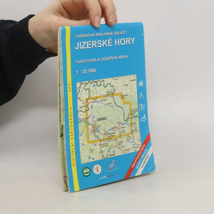 Geodézie On Line (firma) Chráněná krajinná oblast Jizerské hory. Turistická a lyžařská mapa