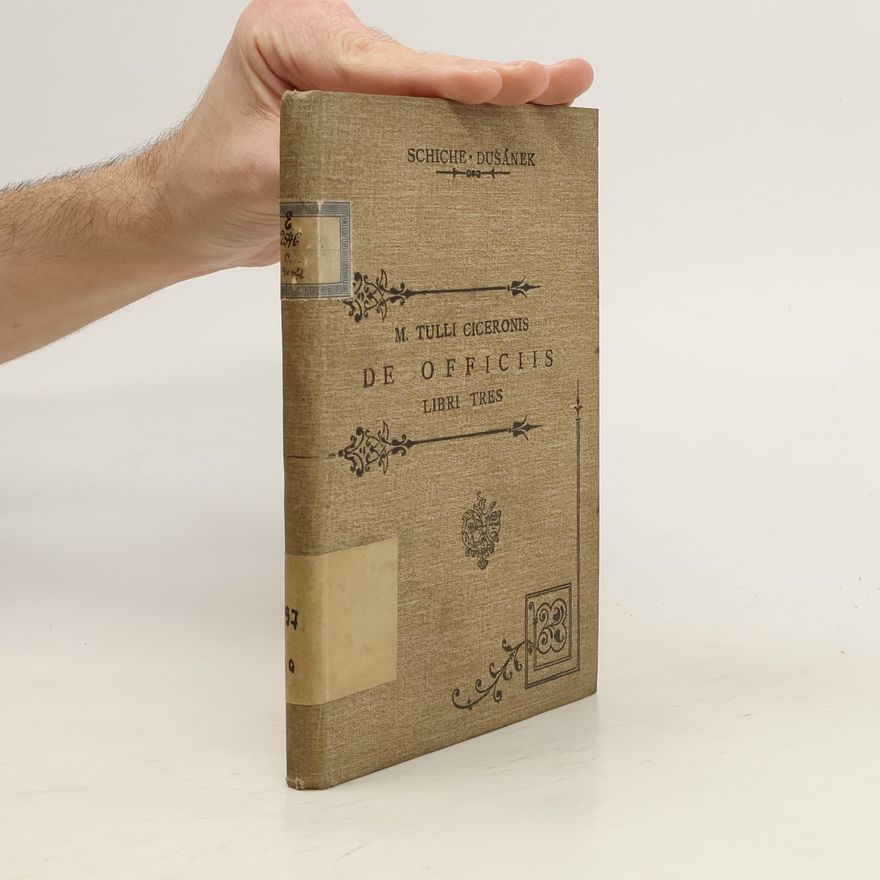 Schihe Theodor M. Tullii Ciceronis De officiis libri tres