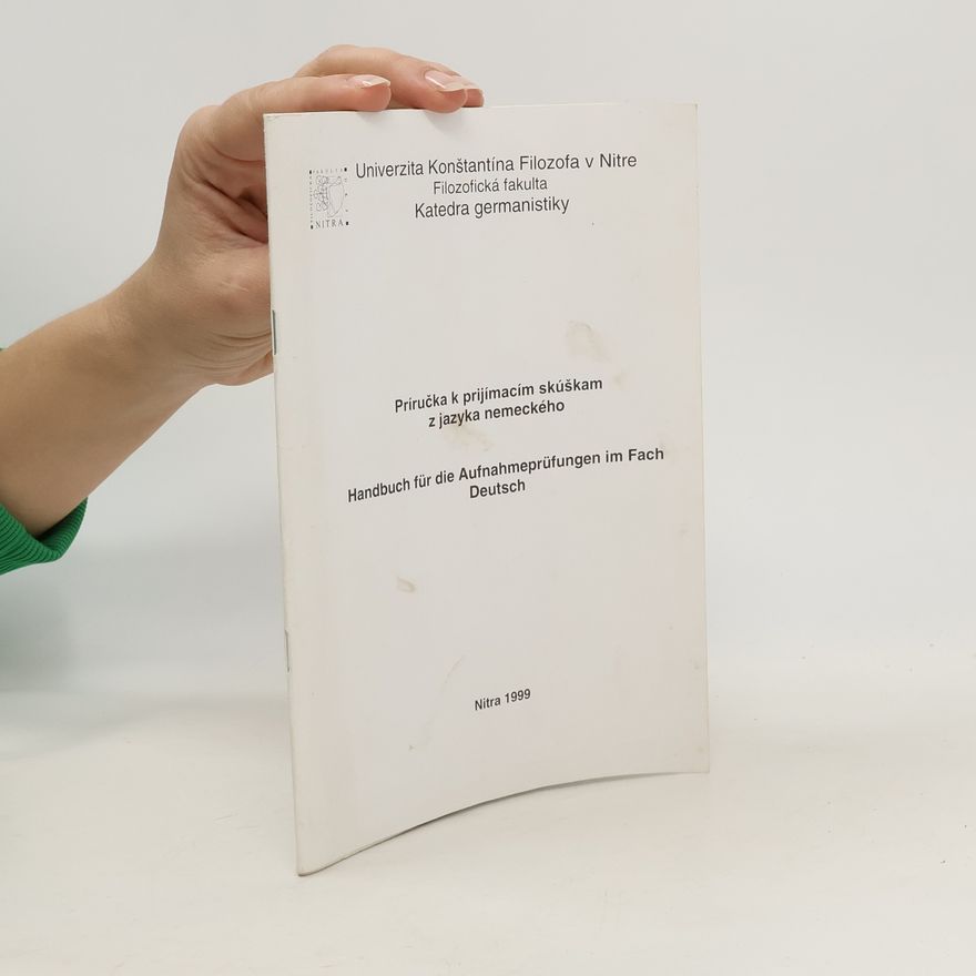 Kolektiv autorů Príručka k prijímacím skúškam z jazyka nemeckého