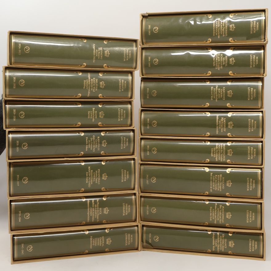 Various authors Nobelpreis für Literatur in 15 Bänden 1901-1945