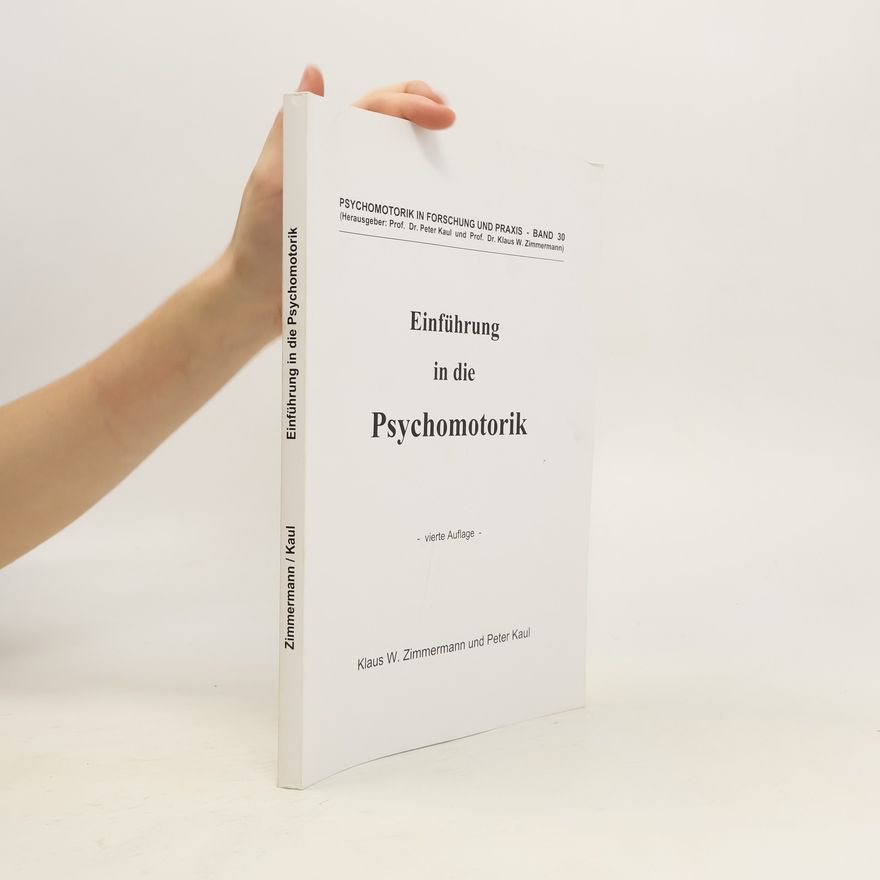 Klaus W. Zimmermann Einführung in die Psychomotorik